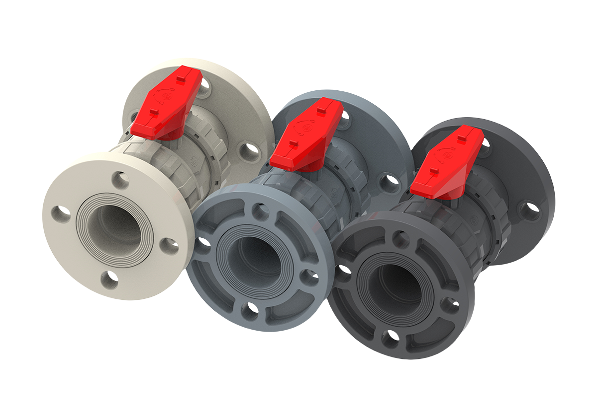 法蘭式手動球閥